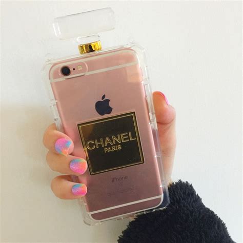 iphone case with strap chanel|chanel inspired perfume iphone case.